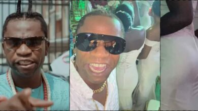 "You're embarrassing her" - Outrage as Speed Darlington records endowed lady at event