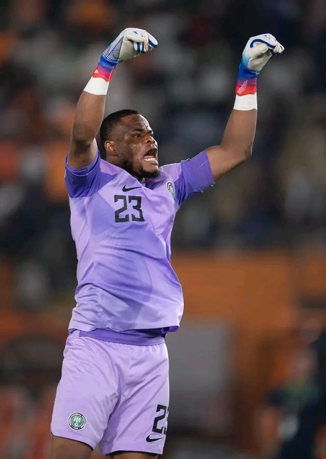 Super Eagles goalkeeper, Stanley Nwabali