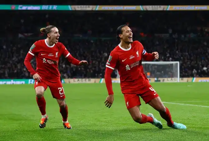 Carabao Cup: Liverpool's Van Dijk hands Chelsea bitter pill in extra time to win title