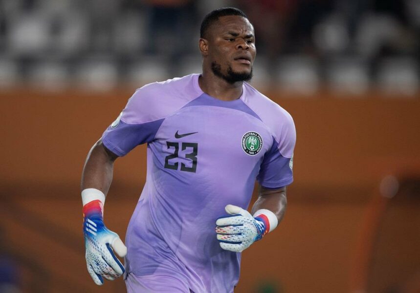 Stanley Nwabali reportedly fit for Super Eagles' AFCON quarter-final clash against Angola