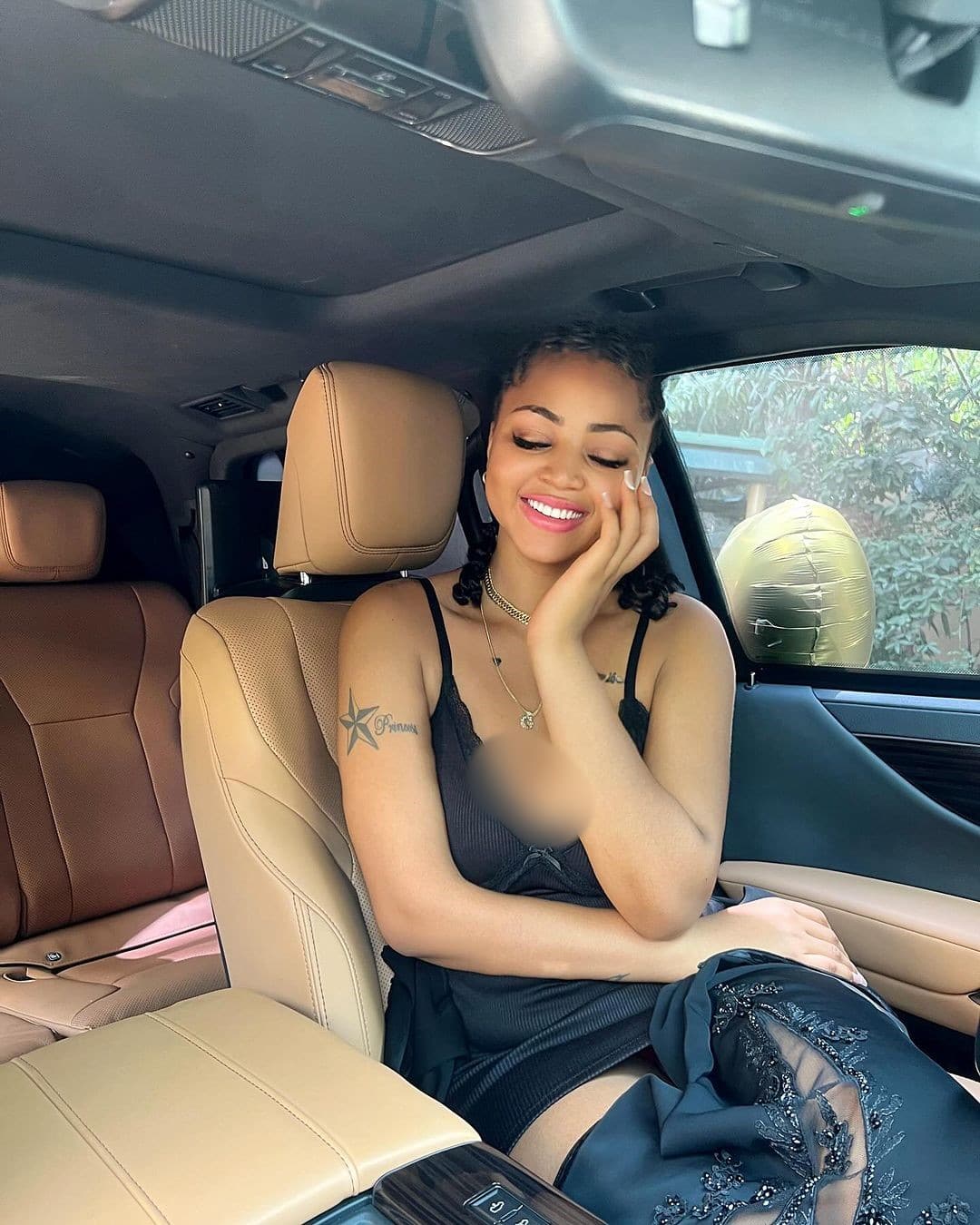 regina daniels lexus valentine's day