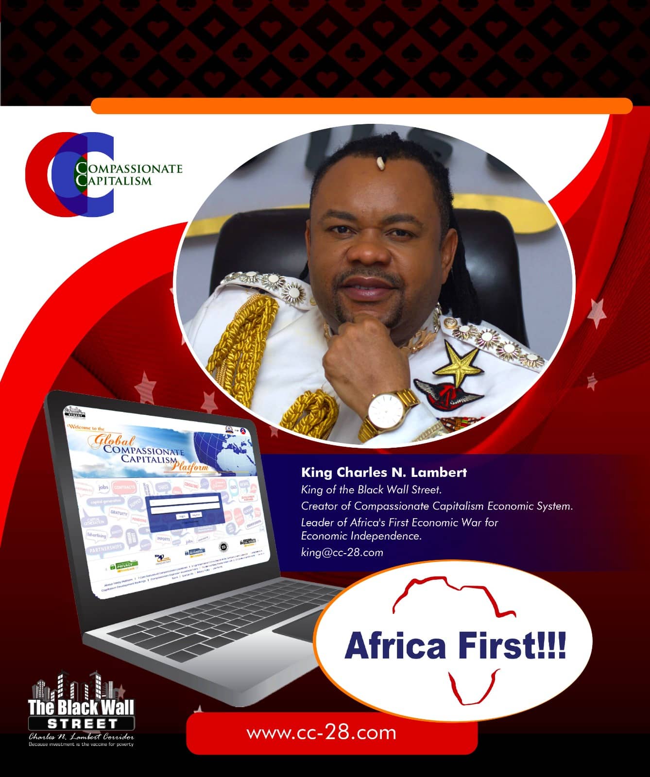 Africa’s leading Innovator, King Charles Lambert introduces CEO Forum
