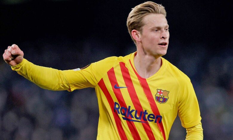Tottenham reportedly make €60m offer for Barcelona midfielder Frenkie de Jong