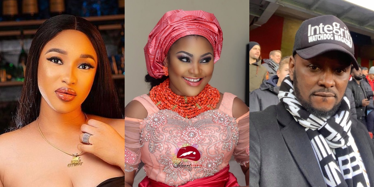 “Tee is an angel at heart” – Uche Elendu reacts to Tonto Dikeh reconciling with ex-boyfriend, Kpokpogri