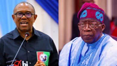 "Get ready to lift the trophy" - Pres. Tinubu, Peter Obi reacts to Super Eagles win against South Africa