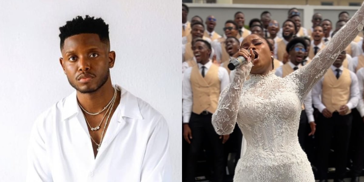 Chike knocks Veekee James for leading worship session at her wedding with her 100 choir members