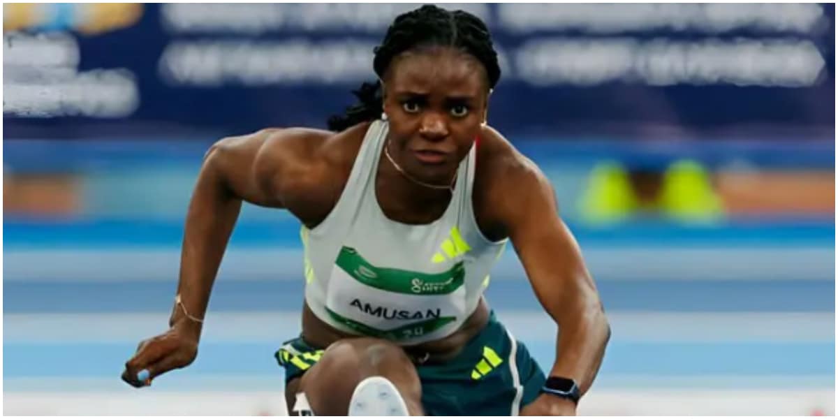 "Fast and Furious" - Tobi Amusan breaks African indoor record in 60m hurdles