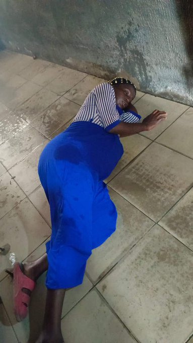 Pregnant woman reportedly faints due to hunger