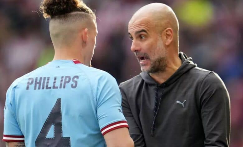 Guardiola apologizes to Phillips for 'overweight' comments