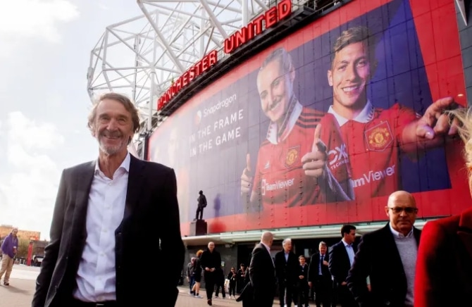 Manchetser United takeover: Ratcliffe completes 27.7% club acquisition