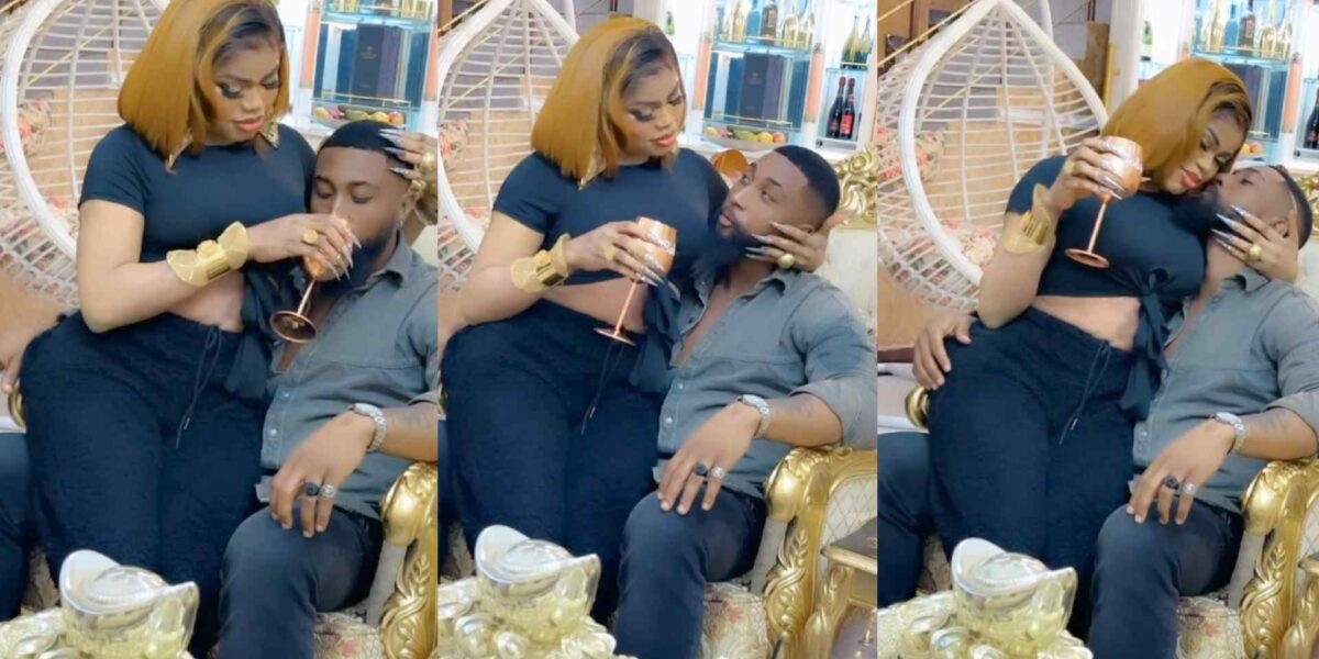 Bobrisky stirs massive envy as he and his boo share cute moment
