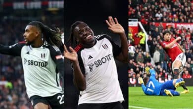 EPL: Nigerian duo Bassey, Iwobi seal win for Fulham against Manchester United