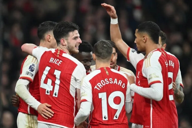 Havertz, Saka on target as Arsenal thrash Newcastle 4-1 to close in on Premier League