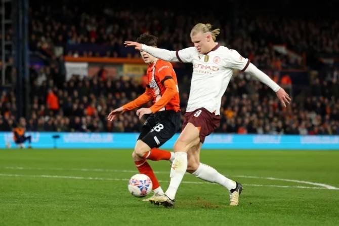 FA Cup: Haaland makes history with five goals in Manchester City's win over Luton