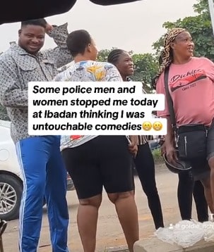 Man Untouchable look like police 