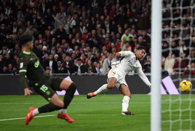 La Liga : Real Madrid thump Girona with Bellingham's brace in 4-0 victory