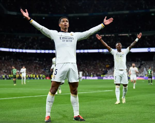 La Liga : Real Madrid thump Girona with Bellingham's brace in 4-0 victory