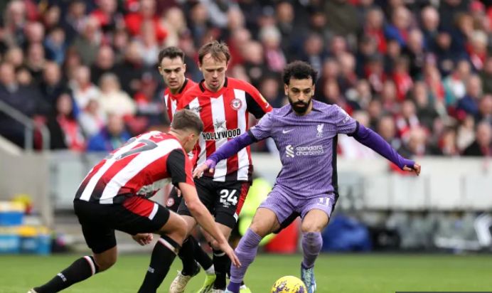 EPL: Salah shines as Liverpool cruise past Brentford