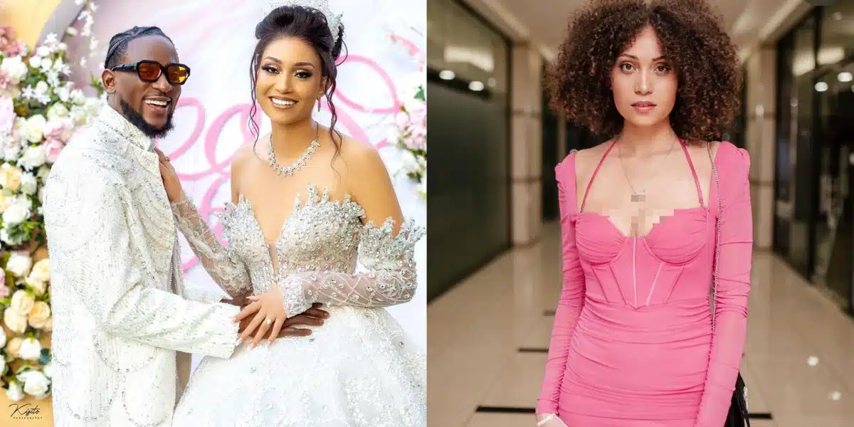 “She no gree leave naija again say country too sweet” — Omashola pens birthday message to foreign wife