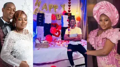 Adedimeji Lateef positively shocked as he receives 40 gifts from wife on his 40th birthday