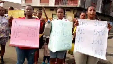 “Our husbands refused to touch us because of heat” — Rivers state women take protest to PHCN office