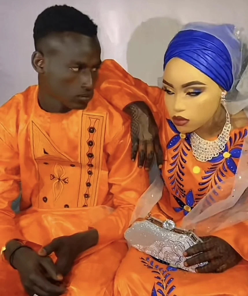 “Fear Dey catch the husband sef” — See bride’s makeup that got many people talking 