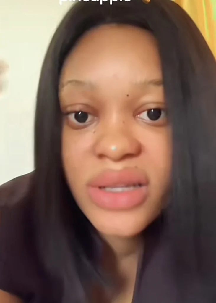 Lady calls out her mother-in-law for feeding her newborn baby pineapple 