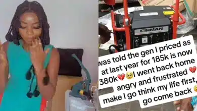 “Nigeria which way now” — Tailor laments after generator doubles its price in just few months