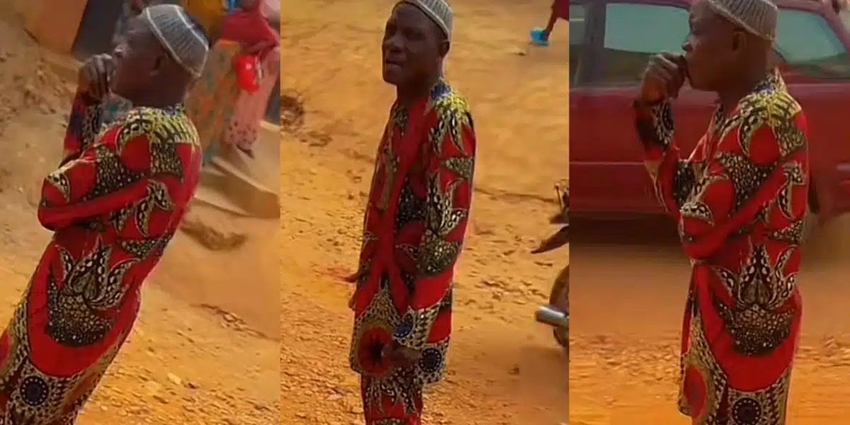 Elderly man heartbroken as his Okada gets stolen while praying inside mosque