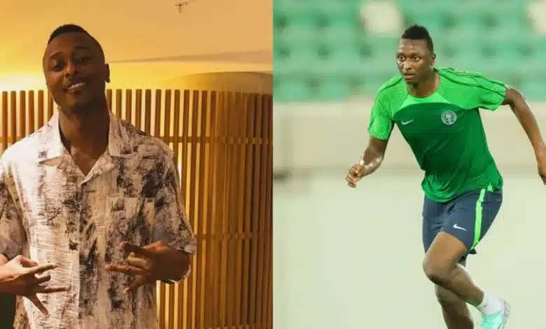 “I no be Iwobi I go insult person papa” — Super Eagles player, Sadiq Umar warns critics