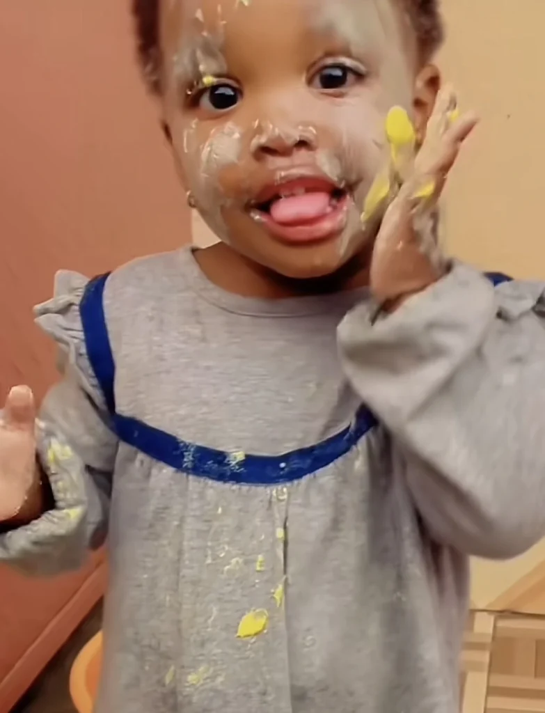 “When they are silent, run and see what’s wrong” — Reactions as mother finds daughter using butter for skincare