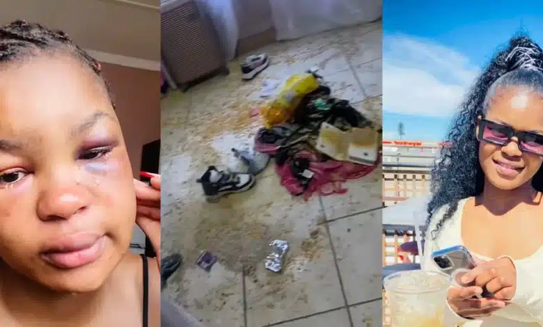 Lady shares evidence of normal ‘ups and downs’ in her relationship with ex-boyfriend