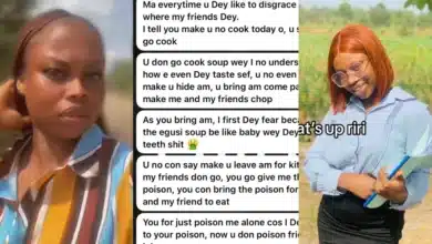 “You for just poison me alone because I dey used to am, you con bring am for my friends too ” — Man lambasts girlfriend over poorly cooked egusi