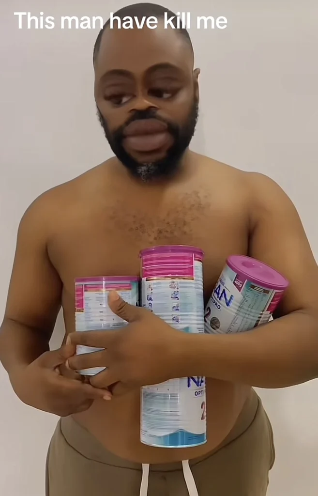 “You don go marry last born” — Woman shares evidence of her husband stealing baby food