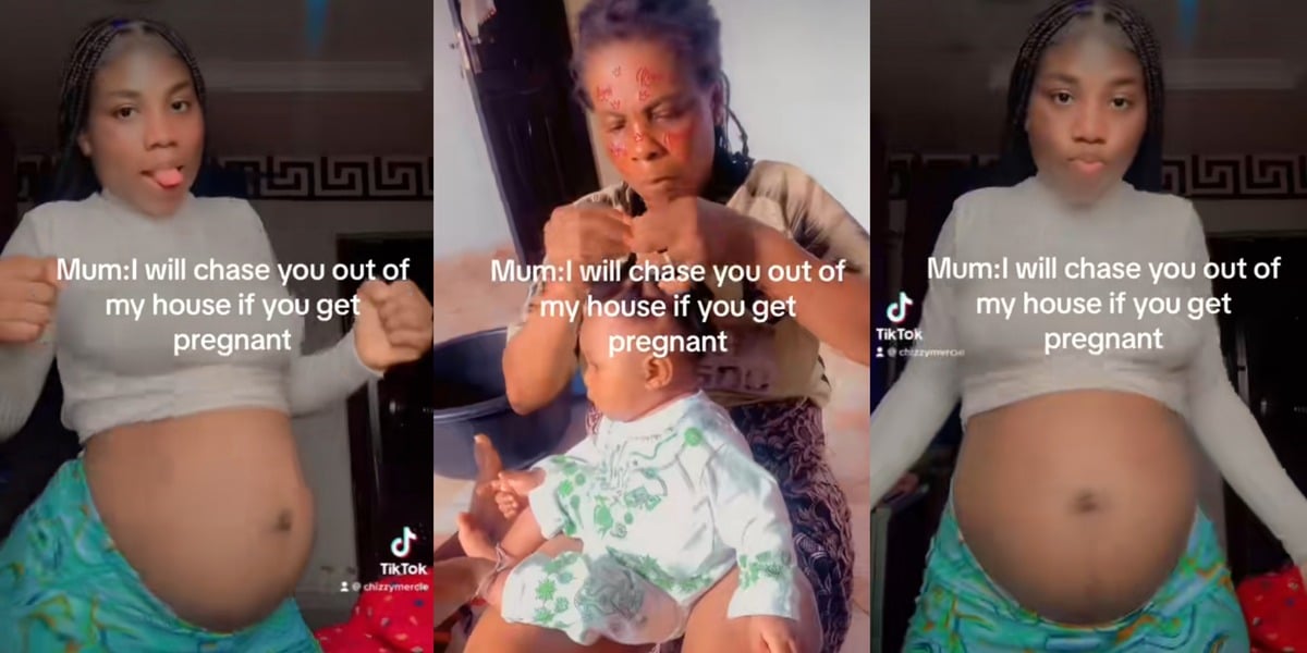 "I'll chase you out if you get pregnant" - Mother's change of heart after threat to pregnant daughter melts hearts