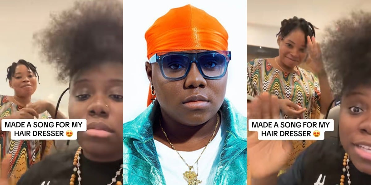 "From head to toe, 10 over 10" - Teni composes emotional song, 'Clap for yourself,' for her hard-working hair stylist