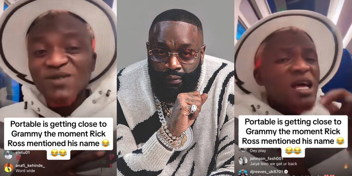 "Grammy is near, I'm No. 2 in London" - Portable declares international status following Rick Ross shout-out