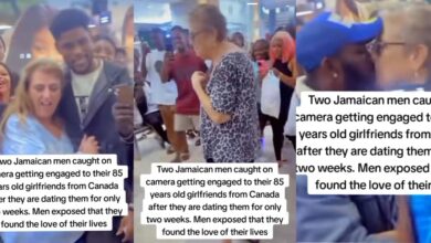 "Property and green card" - Drama as Jamaican men propose to 85-year-old Canadian lovers, 2 weeks after dating
