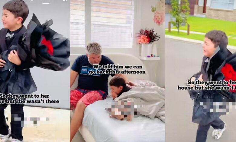 Touching story as 6-year-old boy experiences first heartbreak on Valentine's Day