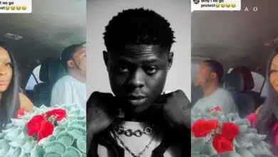 "Best gift Mohbad gave me" - Nigerian lady celebrates Valentine's Day with boyfriend she met during Mohbad protest