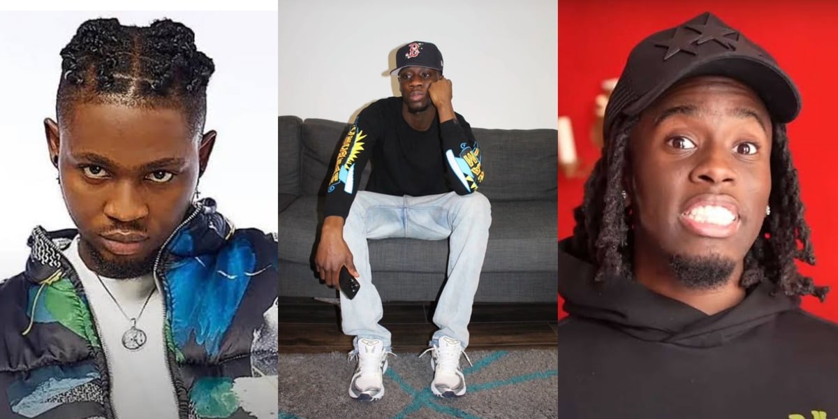 "From Heartbreak to Jackpot" - Kai Cenat surprises man with k and a new girlfriend after Omah Lay's show