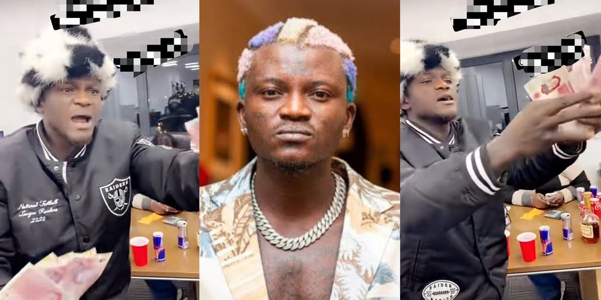 "EFCC please, I'm not doing Yahoo" - Portable flaunts hard currency online, sends message to EFCC and Yahoo Boys