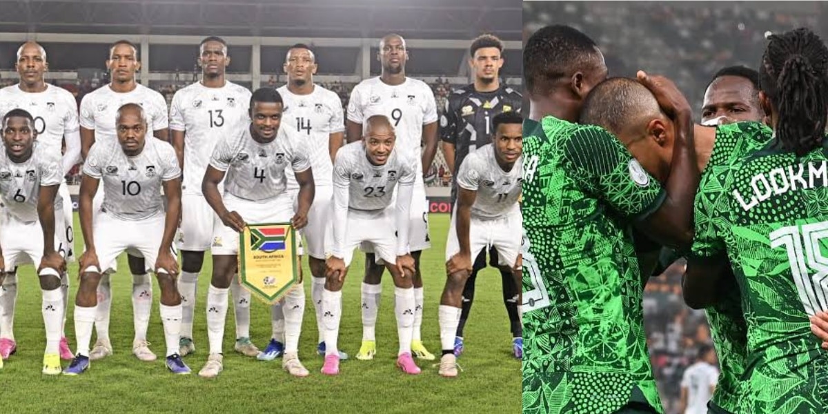 "Well done to Nigeria" – South Africa congratulates the Super Eagles for making it to the finals