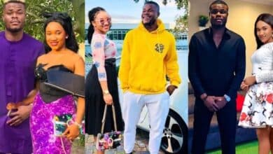 "Nigerian babes are not playing" – Reactions as Lady photoshops herself into Stanley Nwabali's pictures