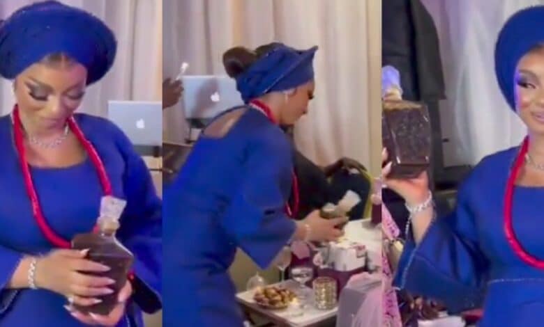 "So that her marriage can be sweet"– Moment bride chose a jar of honey over all items presented by Groom's family