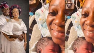 Deyemi Okanlawon and wife welcome third child