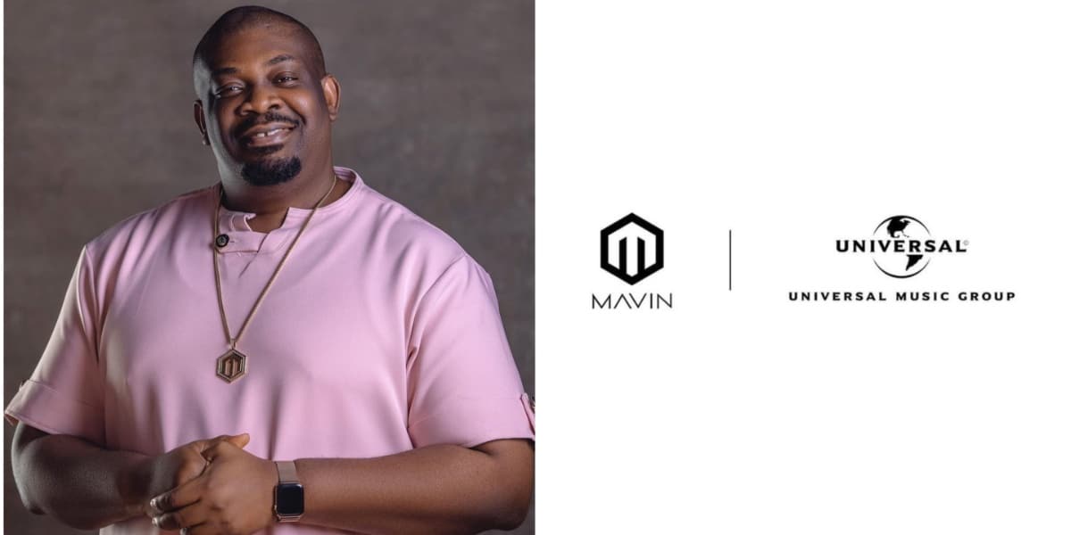 Don Jazzy announces Mavin Records' official partnership with Universal Music Group