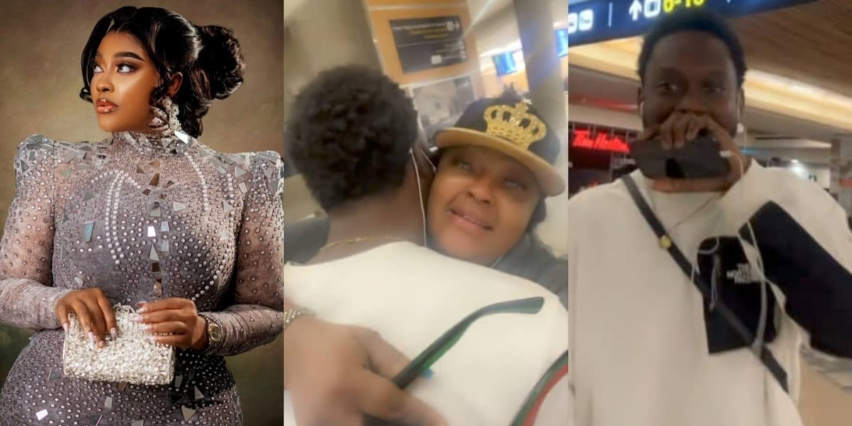 "I feel so blessed beyond words" – Biodun Okeowo emotional as she reunites with son after 5 years