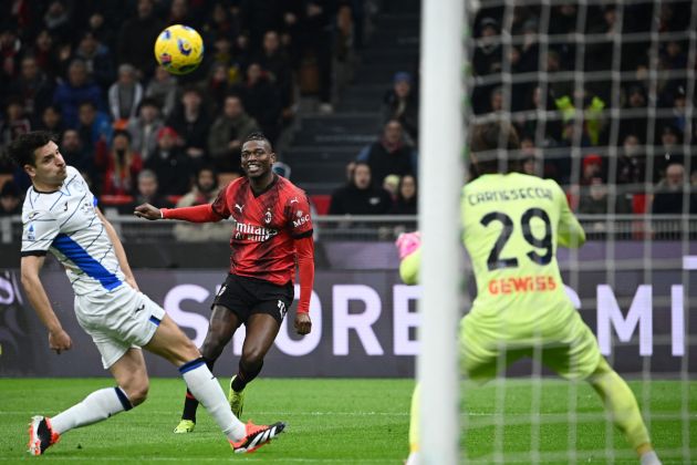 Milan held to 1-1 draw by Atalanta despite Leao's early strike