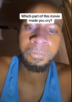 grown man cries movie